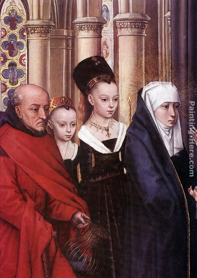 The Presentation in the Temple [detail 1] painting - Hans Memling The Presentation in the Temple [detail 1] art painting